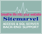 Sitemarvel Backend and Database Support